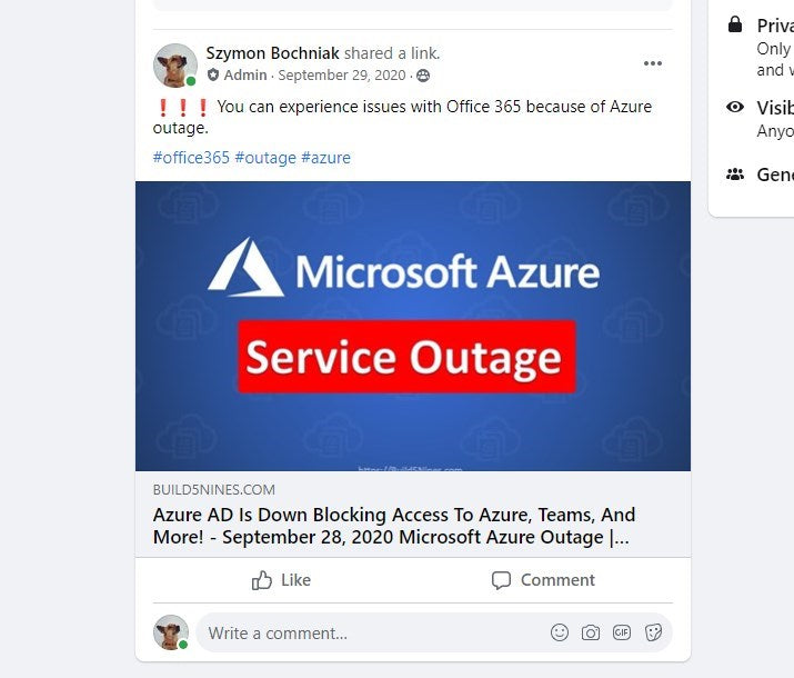 Is Microsoft Office Down