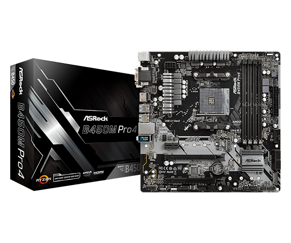 Asrock B450M PRO4 Best CPU