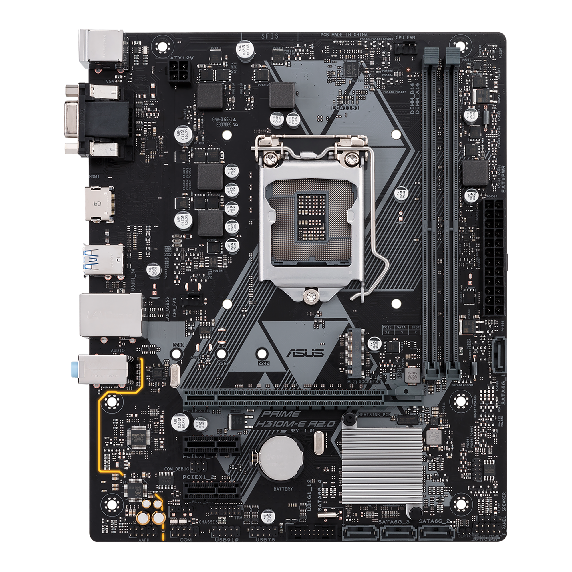 Asus Prime H310M-E R2.0 Compatible CPU