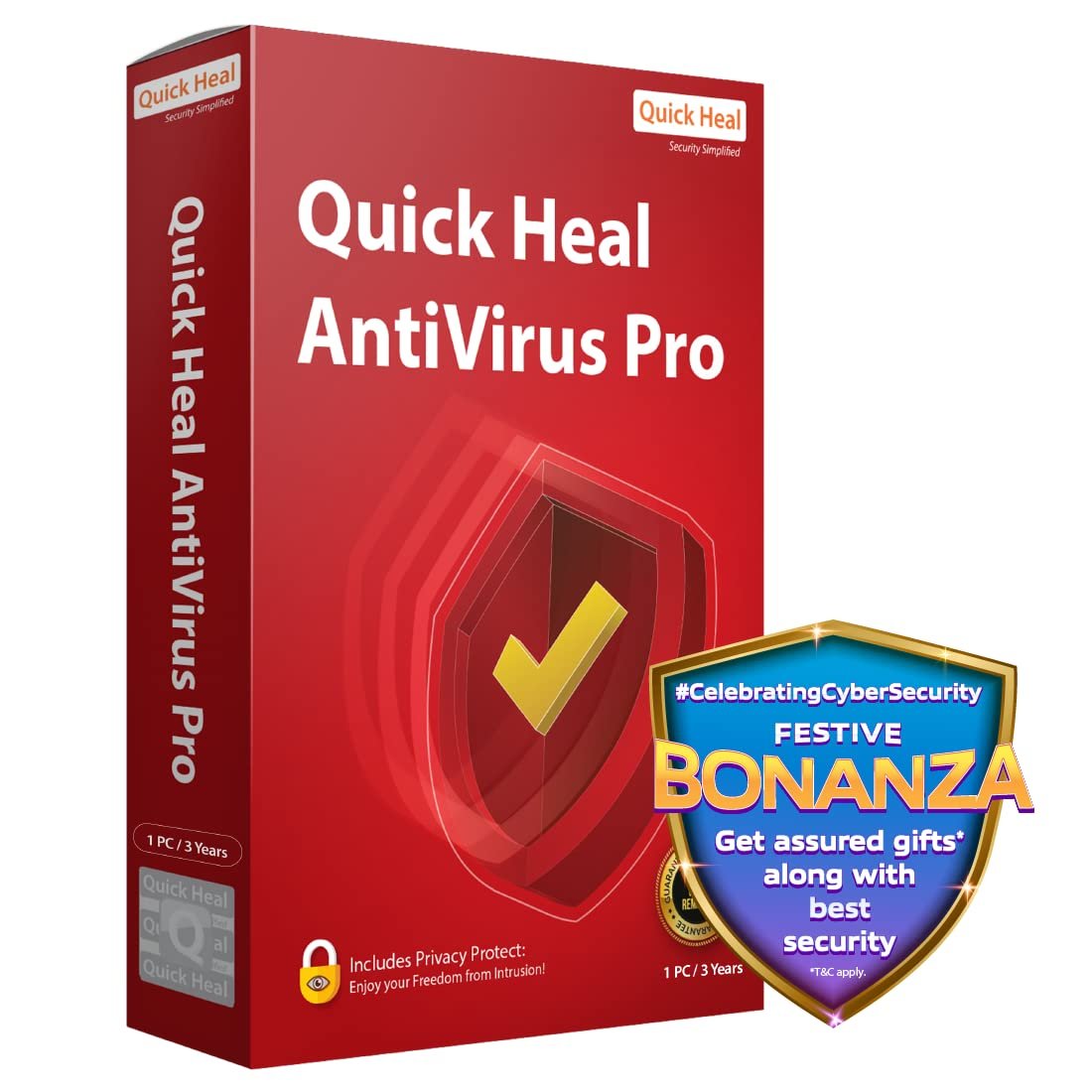 1 PC 3 Year Antivirus