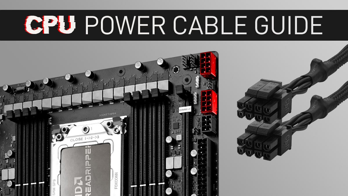 How To Install CPU Power Cable