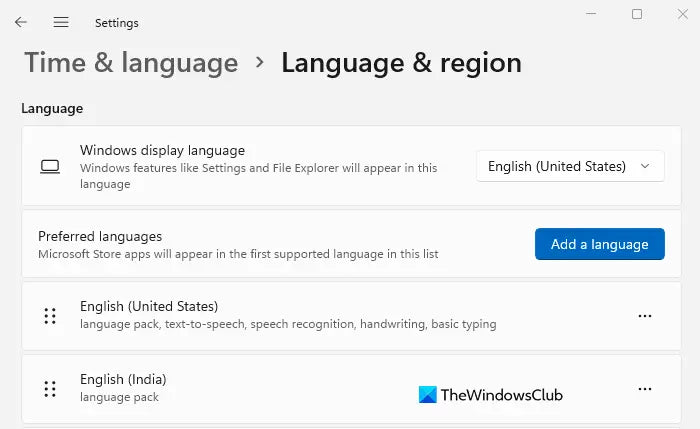 How To Change Language On Windows 11