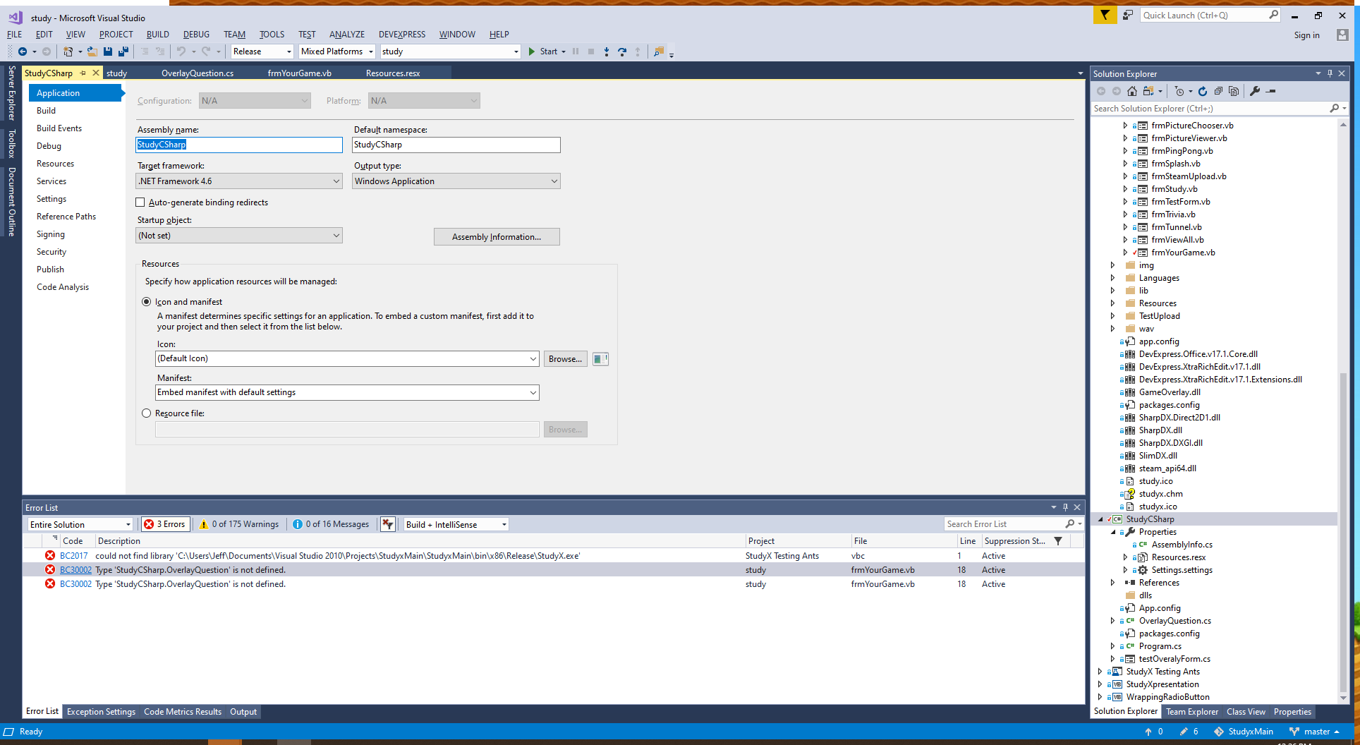 BC30002 Visual Basic And VB Net Type Is Not Defined