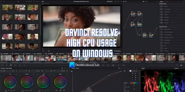 Davinci Resolve High CPU Usage