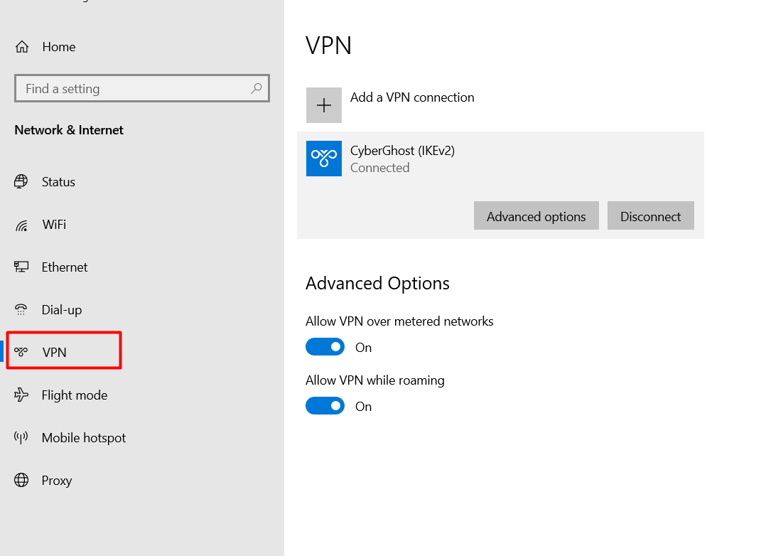 How To Disable Vpn On Windows 8