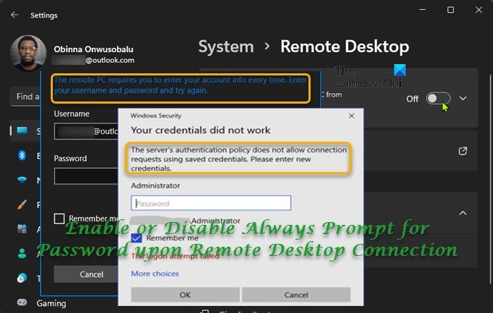 Are Passwords Stored Securely Windows Remote Desktop For Windows 10
