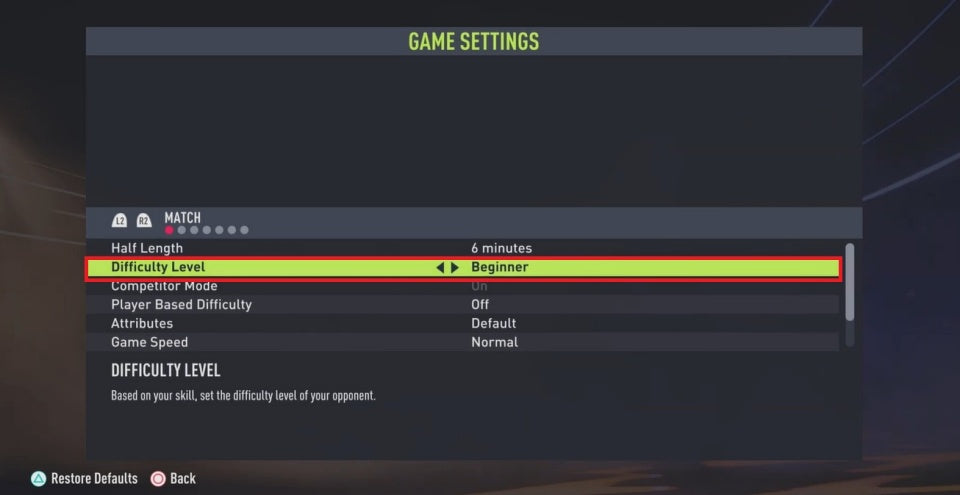 How To Change CPU Difficulty Fifa 22