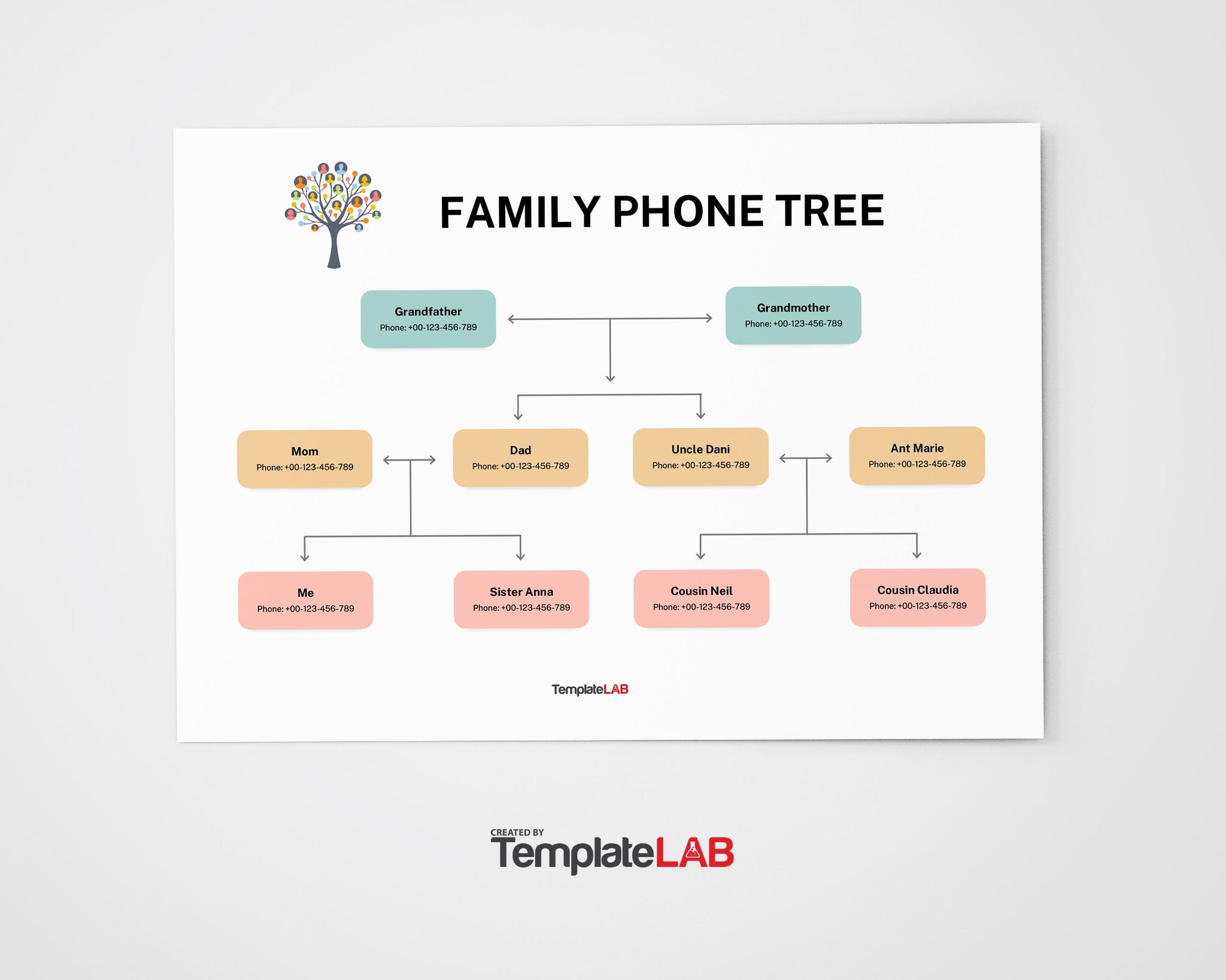 How To Create A Phone Tree In Microsoft Word