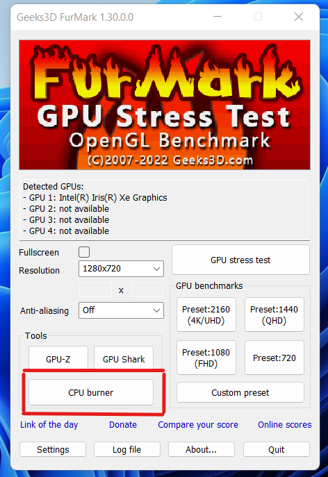 CPU And Gpu Stress Test Same Time