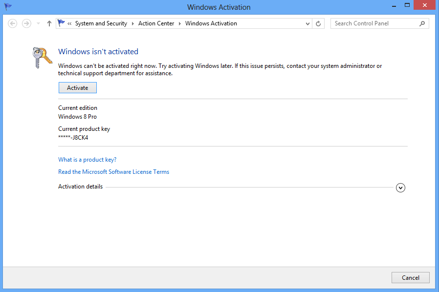 How To Change Product Key In Windows 8