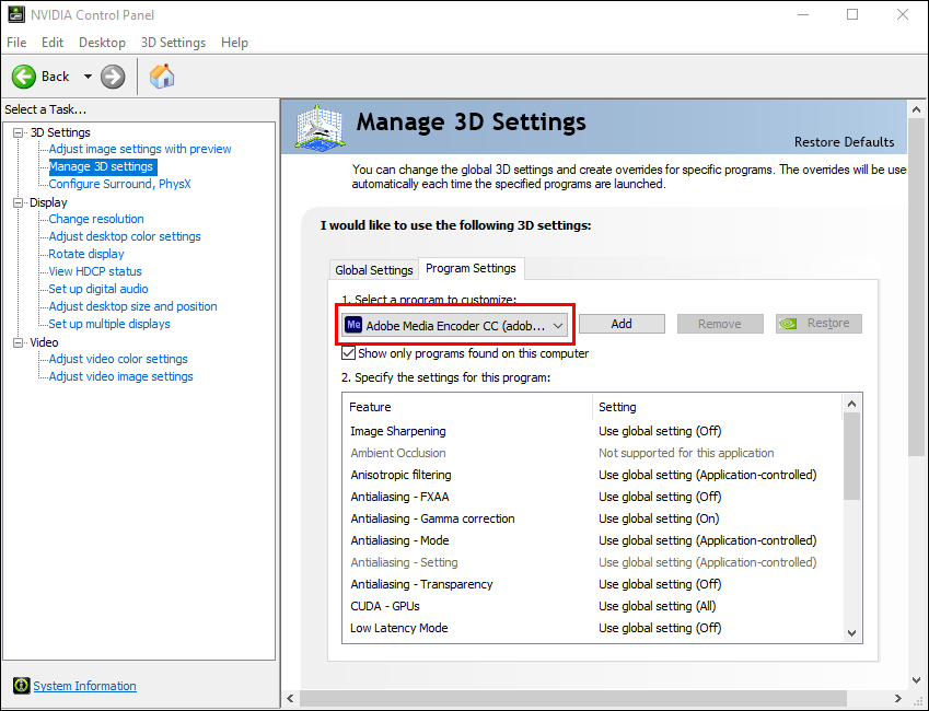 How To Set Nvidia As Primary Graphics Card