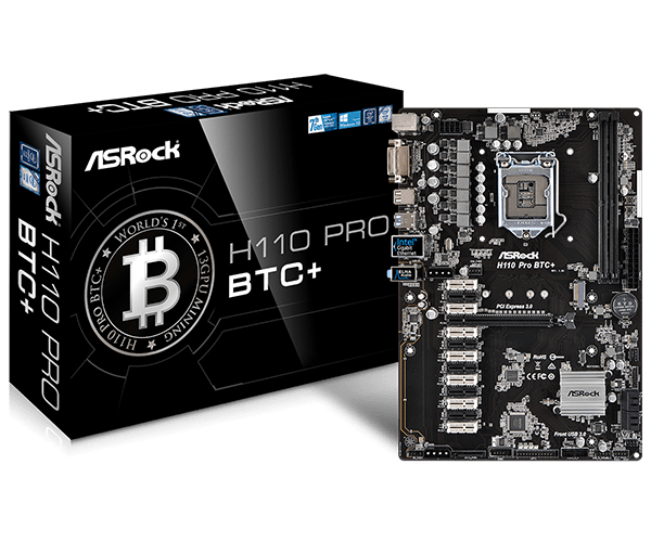 Asrock H110 Pro Btc+ CPU Support