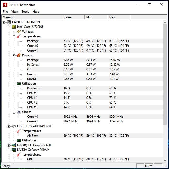 Ideal CPU And Gpu Temps