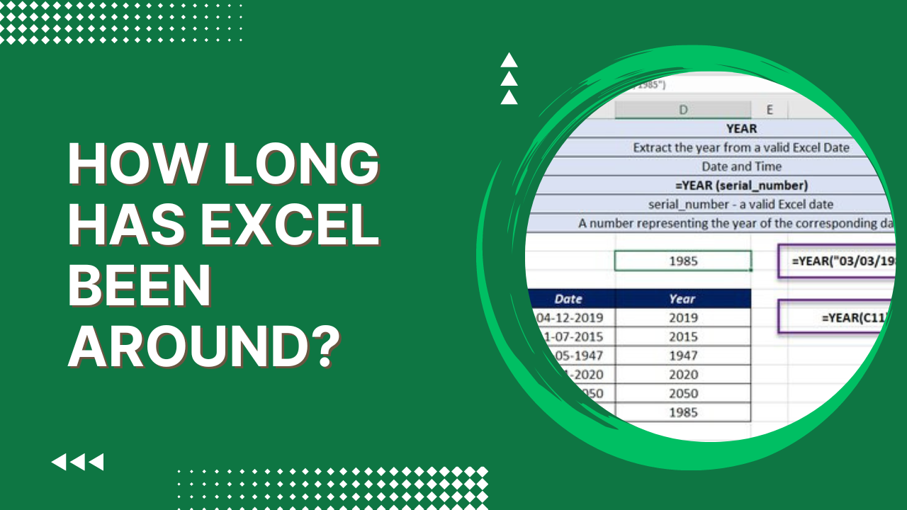 How Long Has Microsoft Excel Been Around