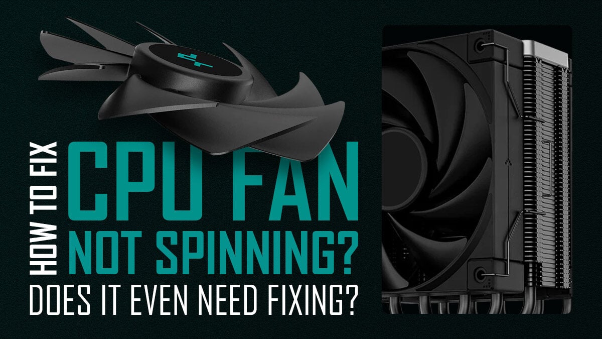 Cpu Cooler Fan Not Spinning
