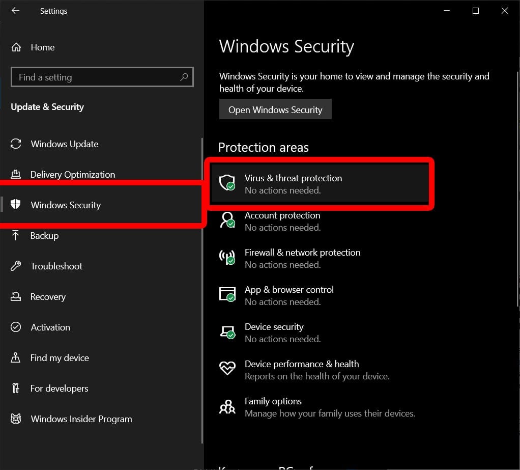 How To Check For Malware On Windows 10