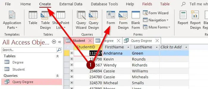 How To Create A Form In Microsoft Access