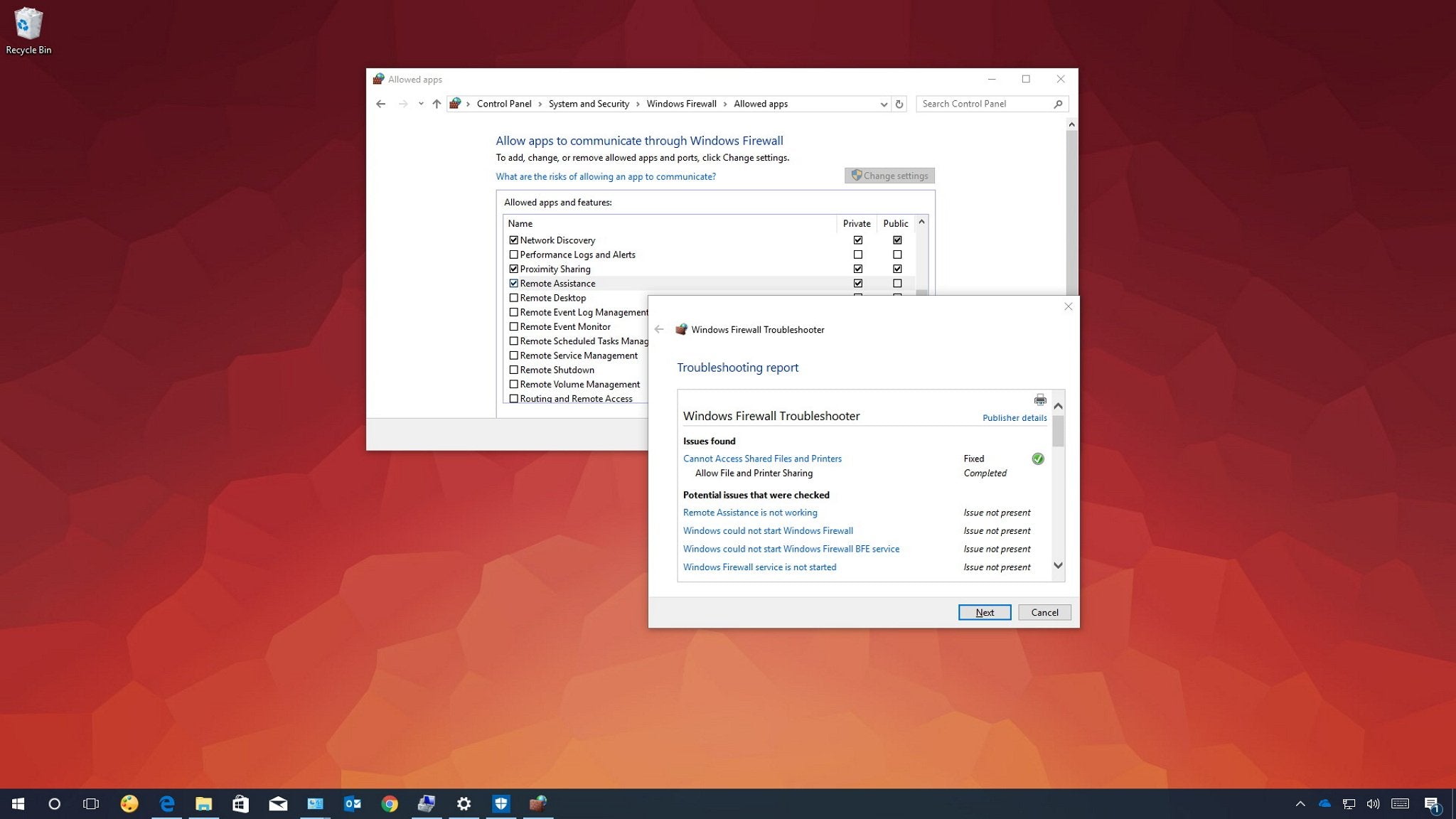 How To Resolve Firewall Issues In Windows 10