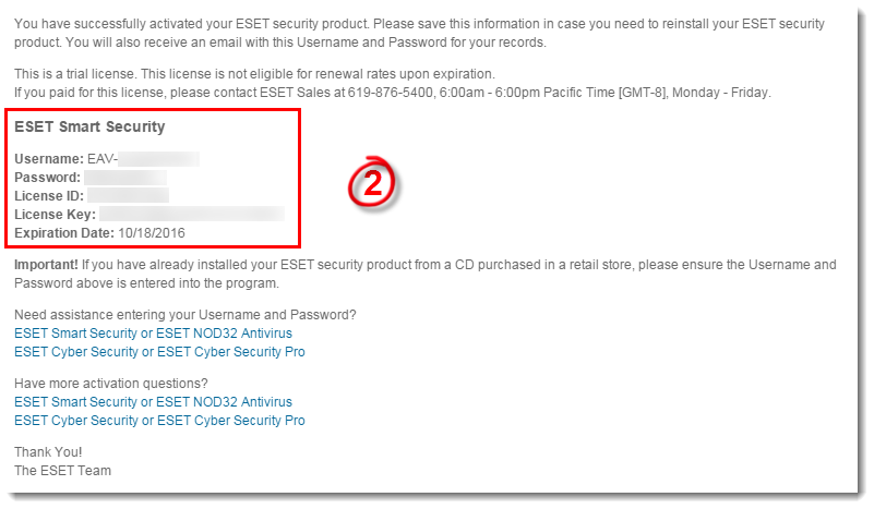 Eset Antivirus Trial License Key