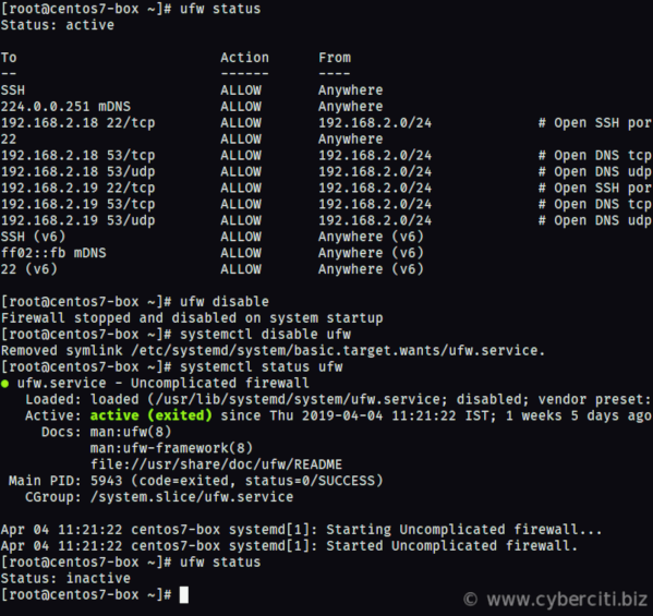 How To Disable Firewall In Linux