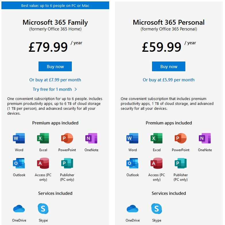 Microsoft Office Is Now A Subscription