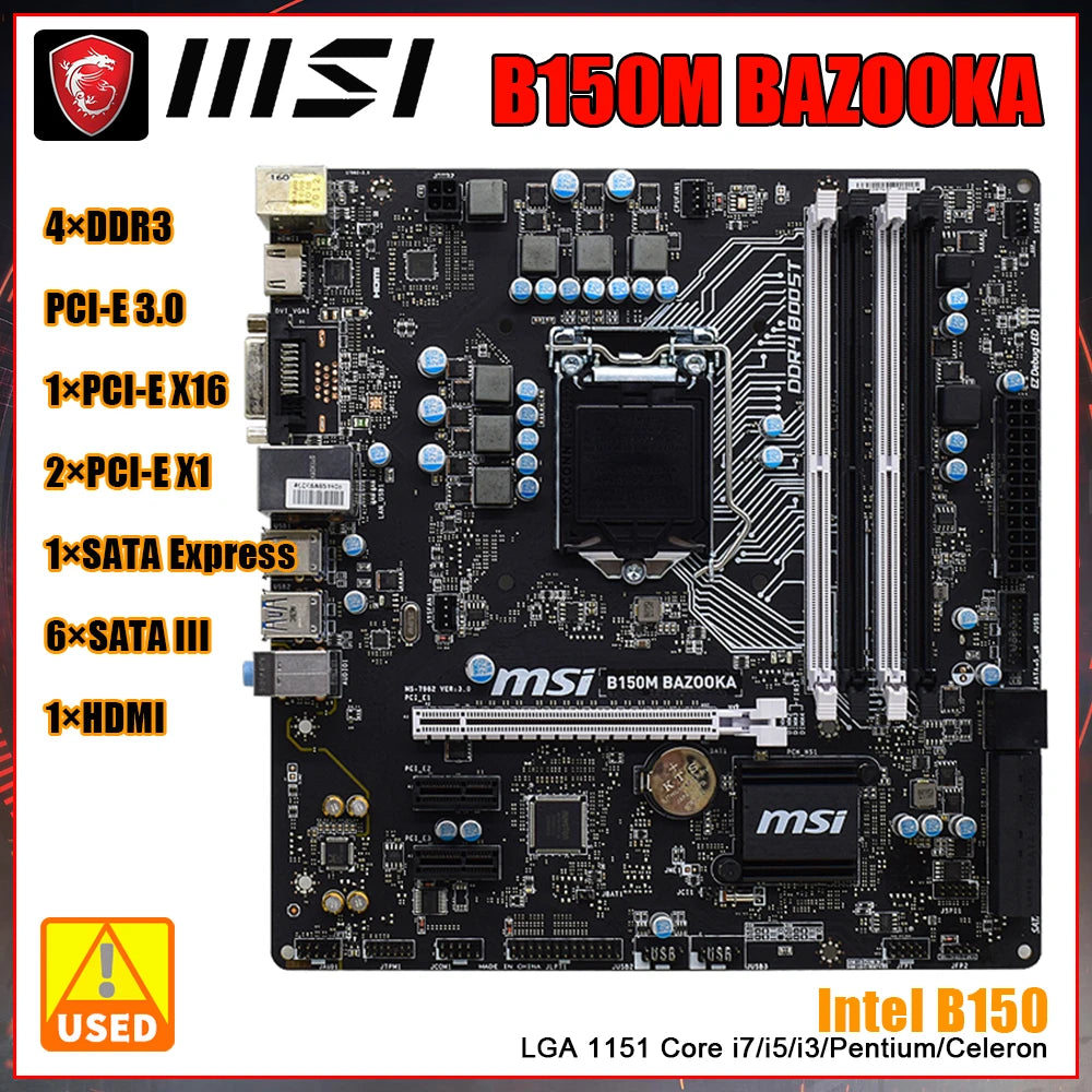 Intel B150 Chipset CPU Support