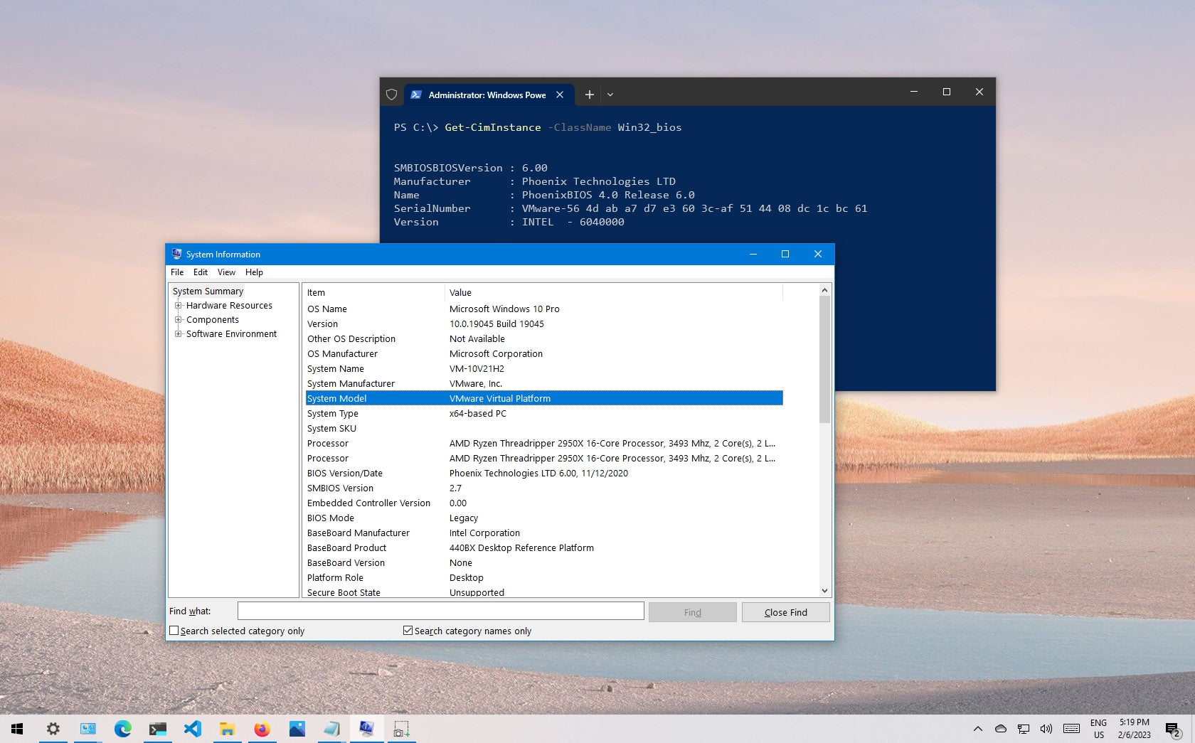 How To Check Computer Model Windows 10