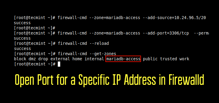 How To Add Port To Firewall Centos 7