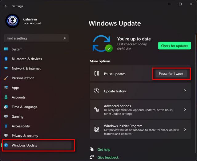 How To Turn Off Auto Update Windows 11