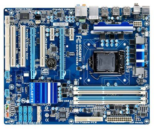 Gigabyte GA P55 USB3 CPU Support List