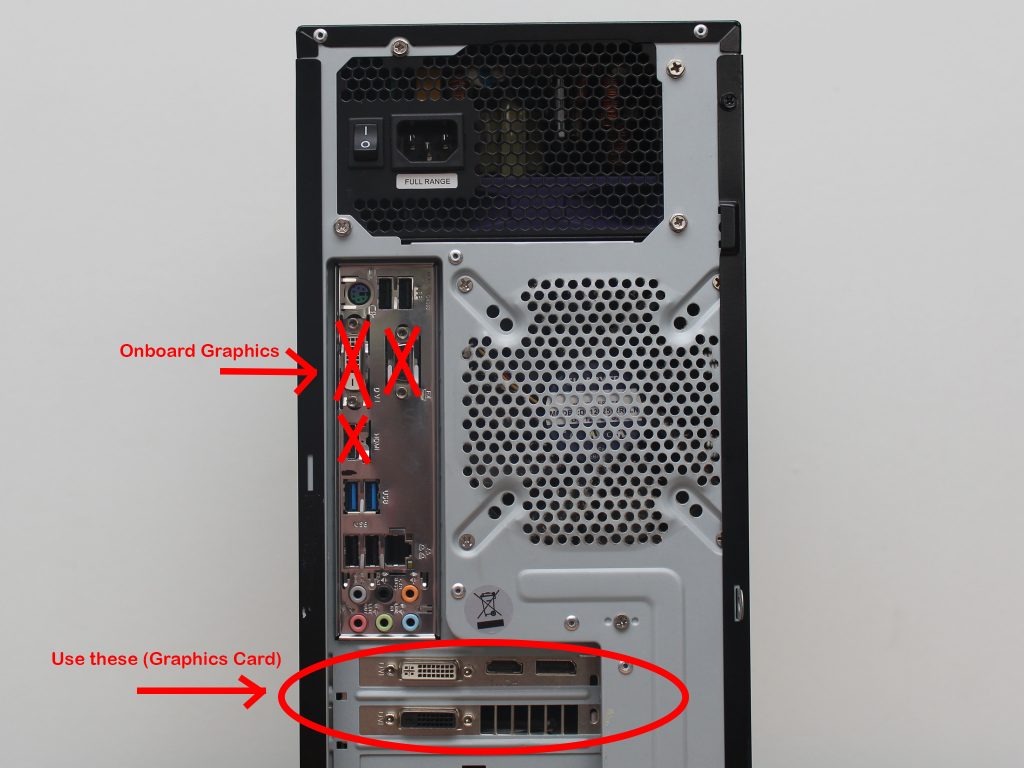 Connect Monitor To Graphics Card