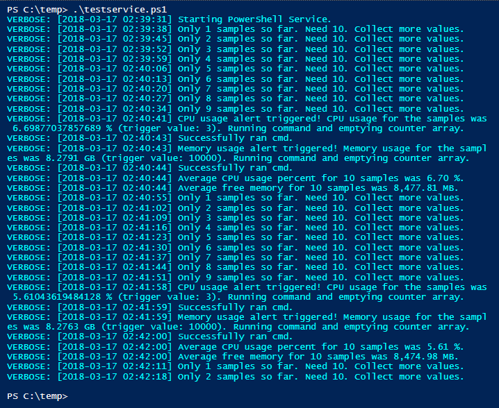 Powershell Exe High CPU Usage