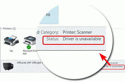 Windows 8 Printer Driver Is Unavailable