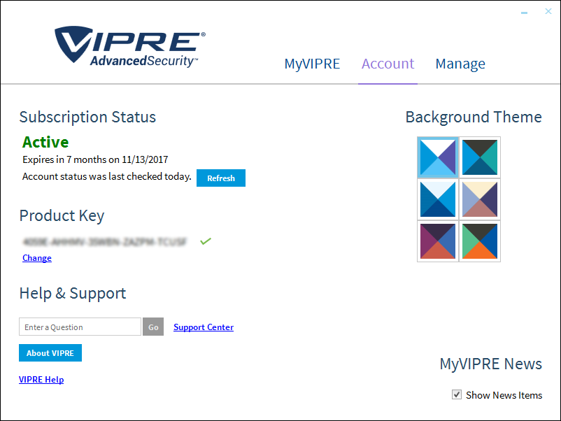 Vipre Antivirus Active Protection Disabled