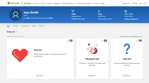 How To Access Microsoft Rewards