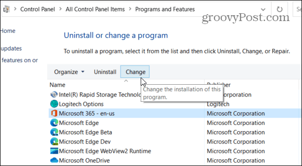 How To Repair Microsoft Office 365