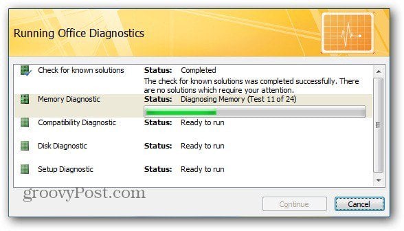 How To Run Microsoft Office Diagnostics