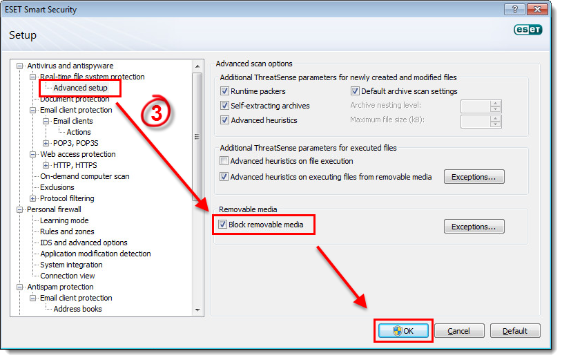 Eset Endpoint Antivirus Block USB