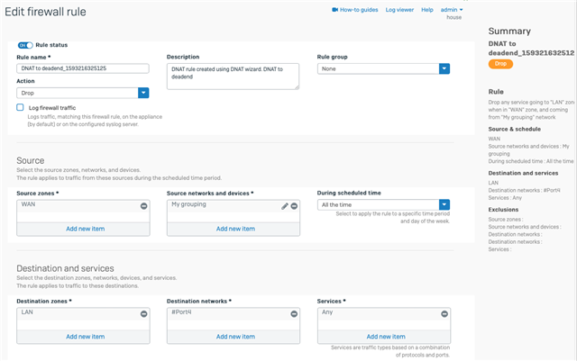 How To Block Ip Address In Sophos Xg Firewall