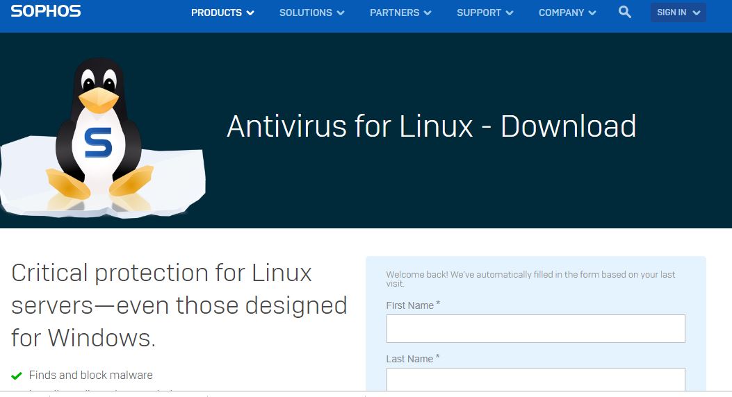 Sophos Antivirus For Linux Free