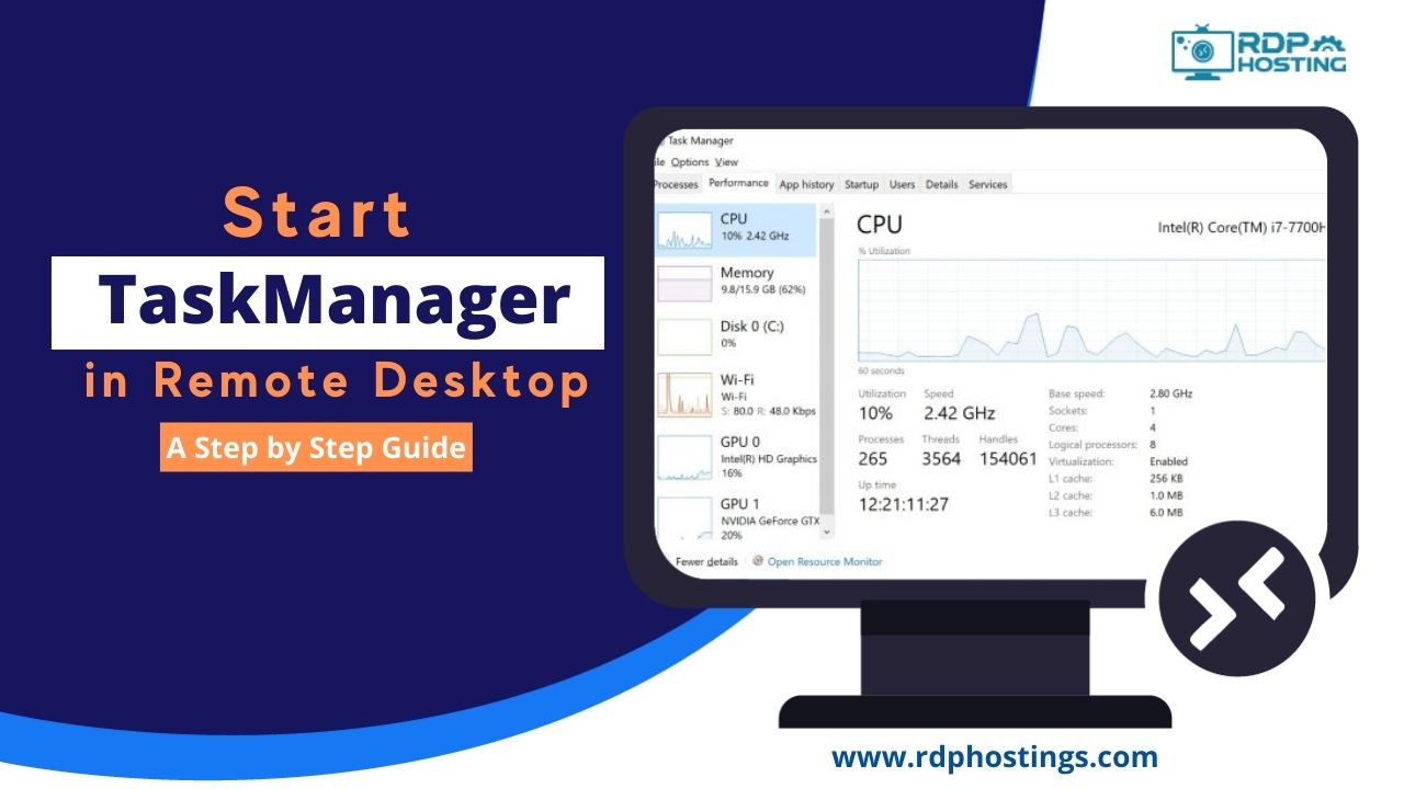 How To Start Task Manager Remote Desktop Connection