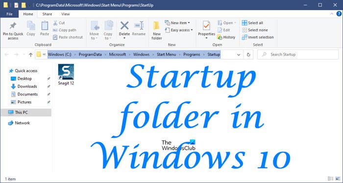 Where Is Startup Folder In Windows 10