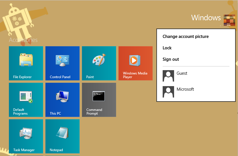 How To Switch User In Windows 8