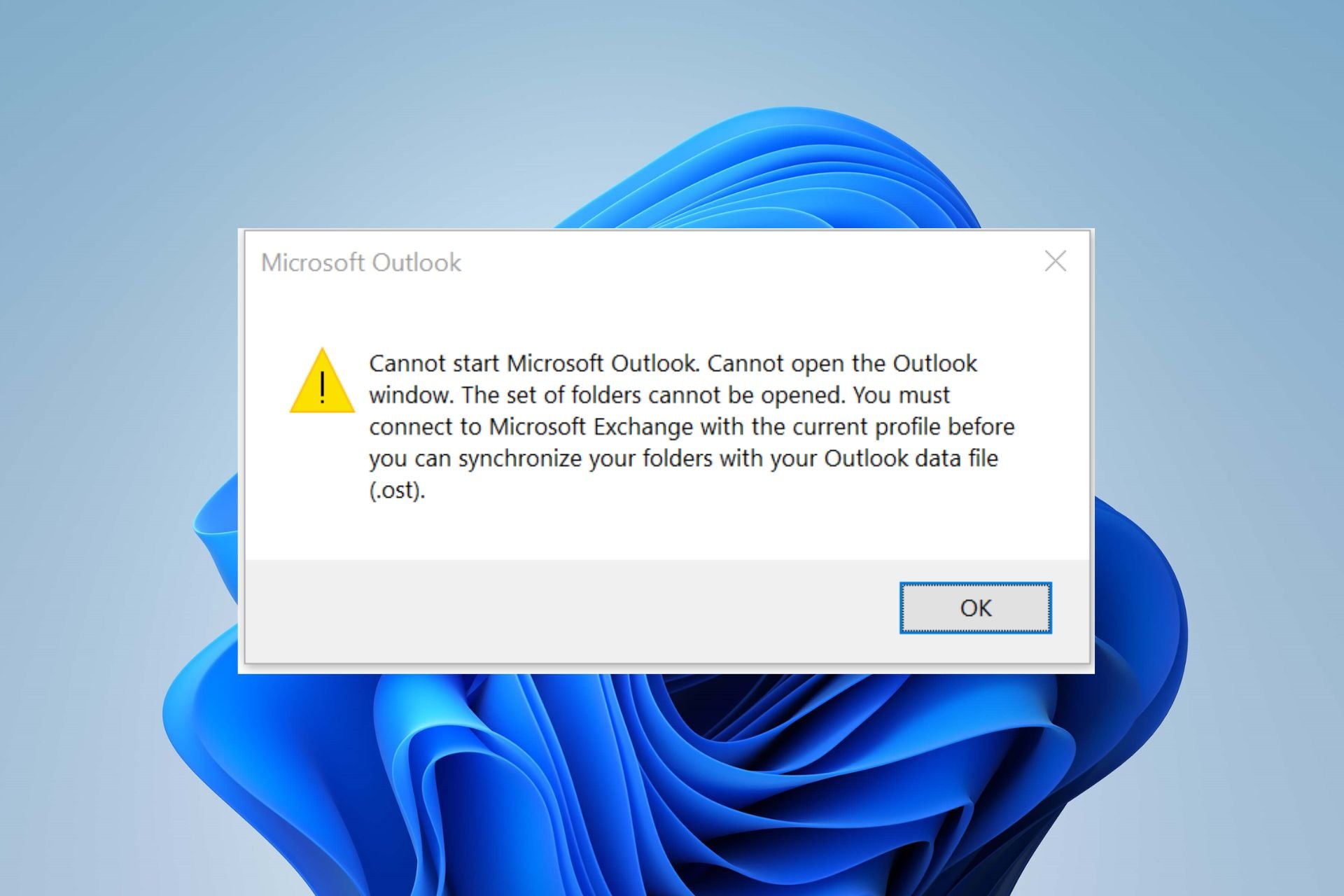 Unable To Open Outlook In Windows 11