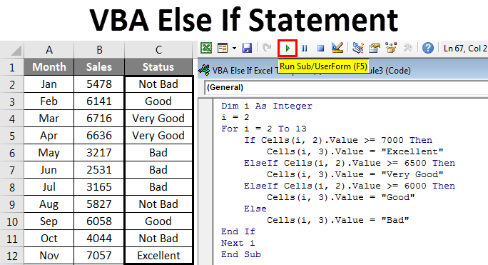 If Visual Basic Excel