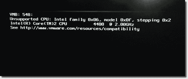 Install Esxi 7 On Unsupported CPU