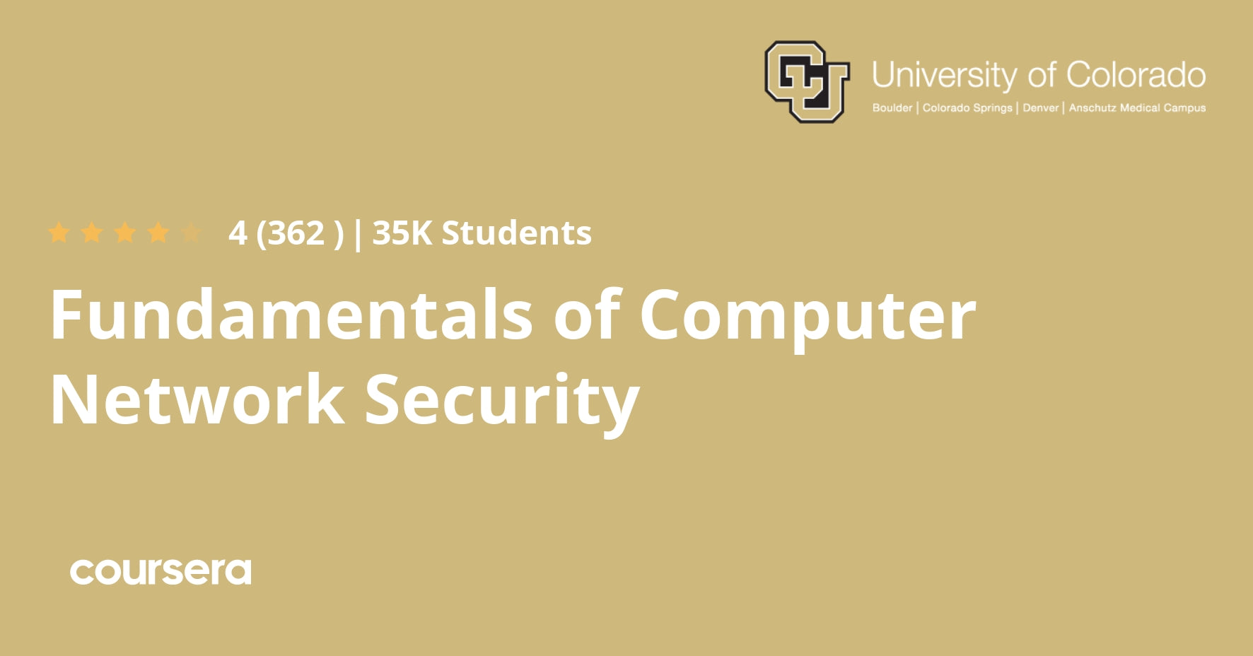 Fundamentals Of Computer Network Security Specialization