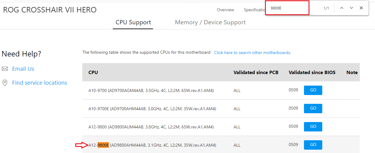 Refer To WWW Asus Com For CPU Support List