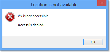 Access Is Denied Windows 8.1