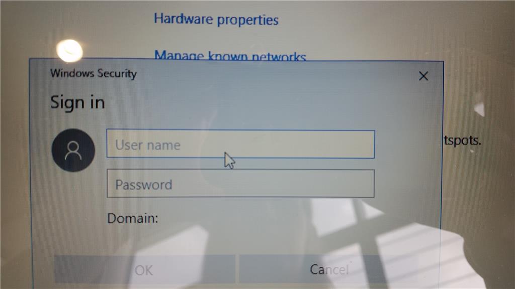 How To Sign In Windows Security
